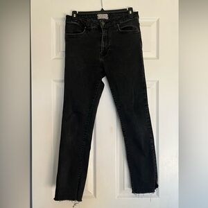 We The Free Black Ankle Jeans